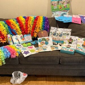 Colorful Party Supplies Set